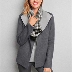 Darling Talbots wool plaid blazer